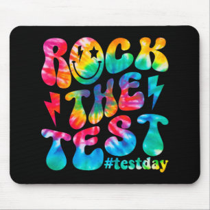 Tapis De Souris Jour d'essais Test Retro Motivational Teacher St