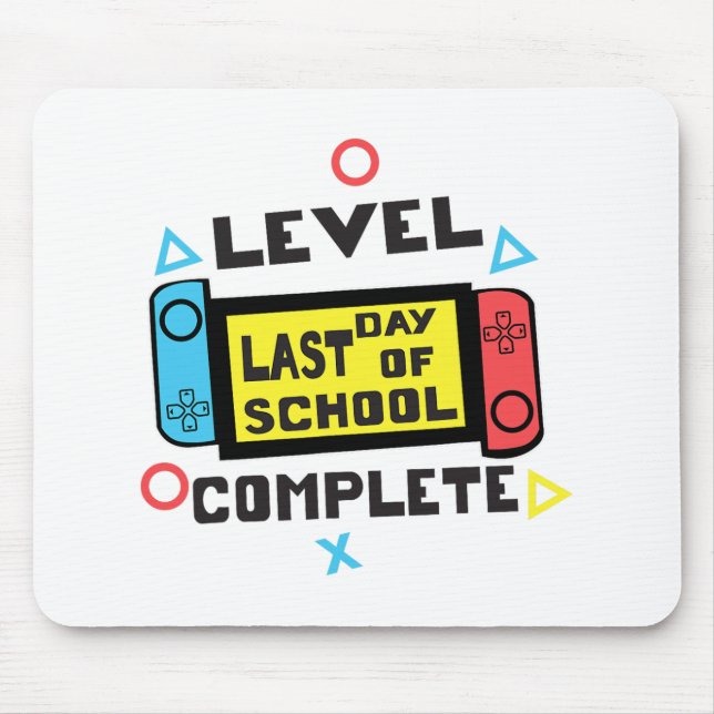 Tapis De Souris Jour Du Jeu De L'École (Devant)