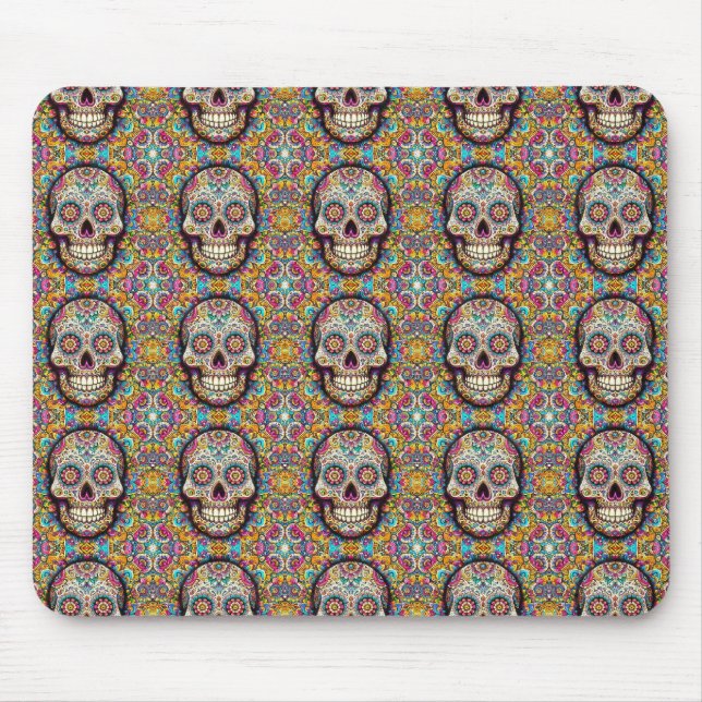 Tapis De Souris Jour du Motif mort (Devant)