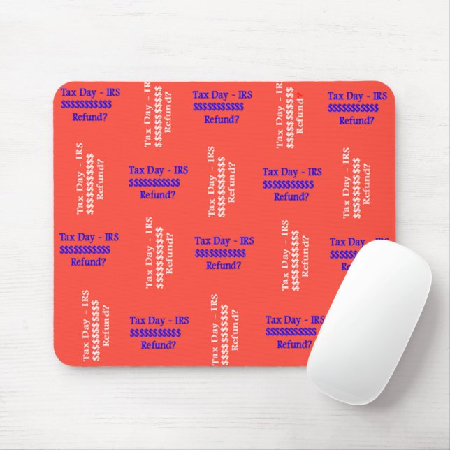 Tapis De Souris Jour fiscal (Avec souris)