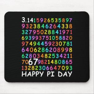 Tapis De Souris Jour heureux 3.14 amateur de maths 67 professeurs