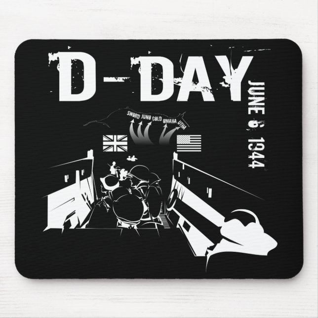 Tapis De Souris JOUR J 6 juin 1944 (Devant)