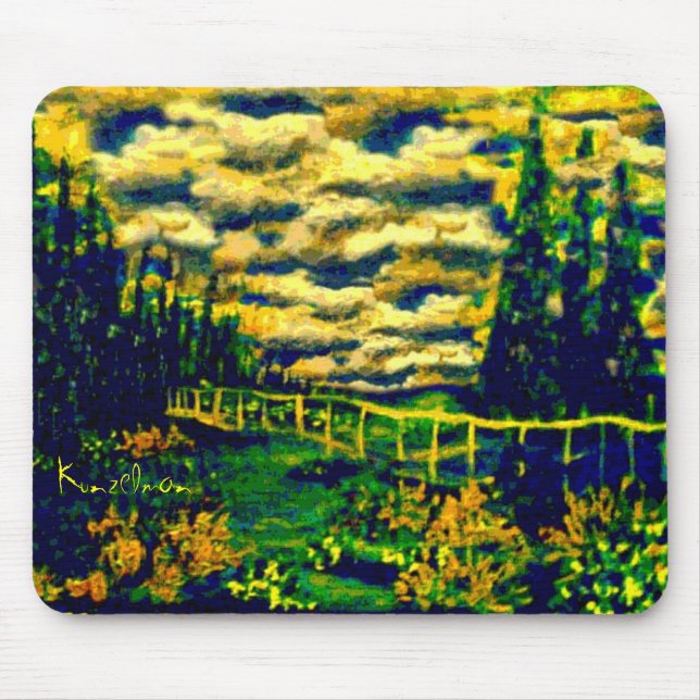 TAPIS DE SOURIS JOUR" MOUSEPAD "DE SAPHIR (Devant)