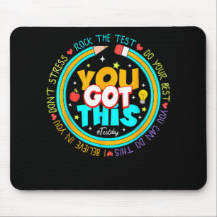 Tapis De Souris Jour Où Vous Avez Obtenu Ce Jour De Test Rock L'En
