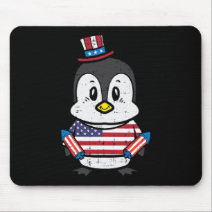 Tapis De Souris Jour Pingouin 4 Juillet America Toddler Boys Kids