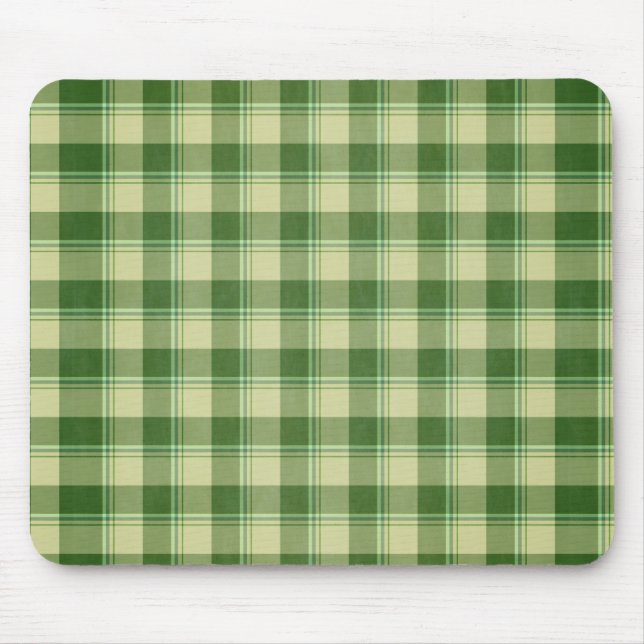 Tapis De Souris Journée de la Saint Patrick à Plaid Vert (Devant)