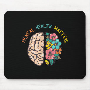 Tapis De Souris Journée de la santé mentale, Semaine de sensibilis