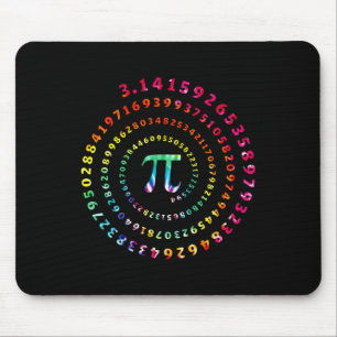 Tapis De Souris Journée de Pi Graphique Drôle Prof de Maths Pour F