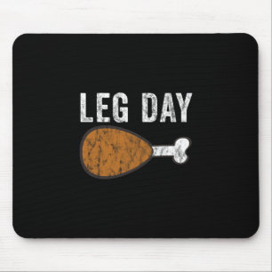 Tapis De Souris Journee des jambes amusantes Thanksgiving Day Paja