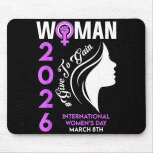 Tapis De Souris Journée internationale des femmes 2026 mars 8 resp