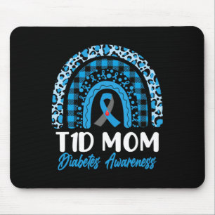 Tapis De Souris Journée mondiale de sensibilisation au diabète T1d