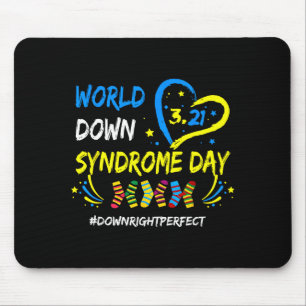 Tapis De Souris Journée mondiale du syndrome de Down 321 sensibili