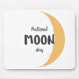 Tapis De Souris Journée nationale de la Lune