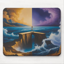Tapis de souris Journey Between Worlds