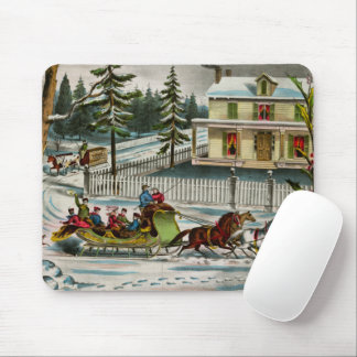 Tapis De Souris Jours d'hiver