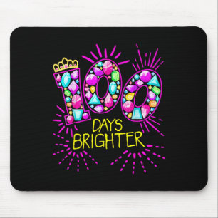 Tapis De Souris Jours Enseignants Plus Brighter Filles 100 Jours D