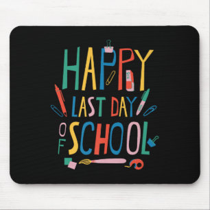 Tapis De Souris Joyeuse Dernière Journée D'Enseignant Vie Maternel