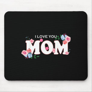Tapis De Souris Joyeuse fête des mères maman je t'aime