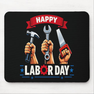 Tapis De Souris Joyeuse fête du travail