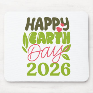 Tapis De Souris Joyeuse Journée de la Terre 2026