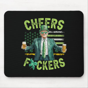 Tapis De Souris Joyeuse St Patrick's Day Bière Drôle à Boire Tr