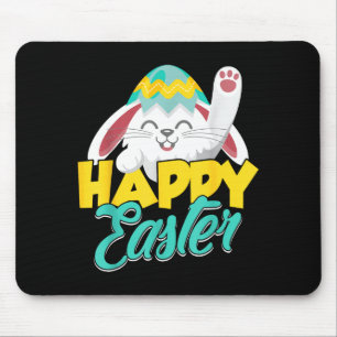 Tapis De Souris Joyeuses citations de lapin de Pâques Joyeux lapin