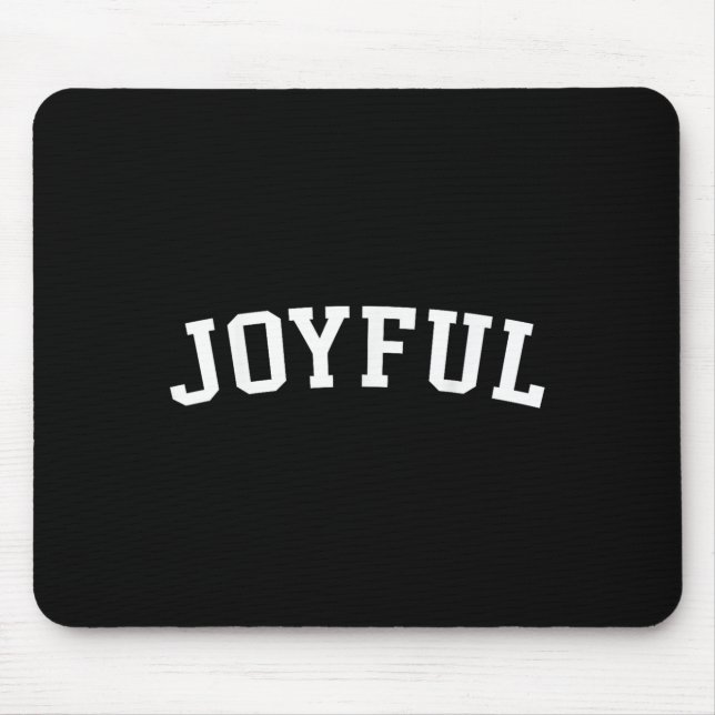 Tapis De Souris Joyeux  (Devant)