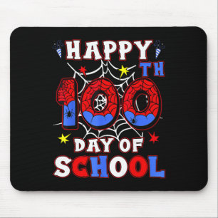 Tapis De Souris Joyeux 100 Jours D'école 100ème Jours Fleur Enseig