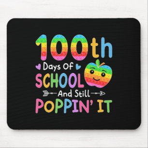 Tapis De Souris Joyeux 100 Jours D'École Et Encore Pupper' It Kids