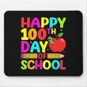 Tapis De Souris Joyeux 100e jour d'école garçons filles enfants 10