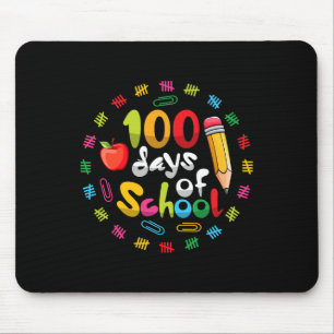 Tapis De Souris Joyeux 100e Jour des enseignants Étudiants 100 jou