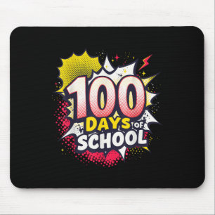 Tapis De Souris Joyeux 100ème Jour De Chemises Scolaires Garçons 1