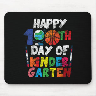 Tapis De Souris Joyeux 100ème Jour De Kinder Garten Cute 100 Jours