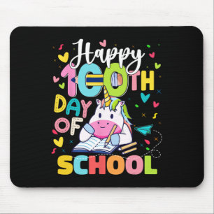 Tapis De Souris Joyeux 100ème Jour De L'École 100 Jours De L'Ensei