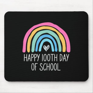 Tapis De Souris Joyeux 100ème Jour D'Étudiant 100 Jours Arc En Cie
