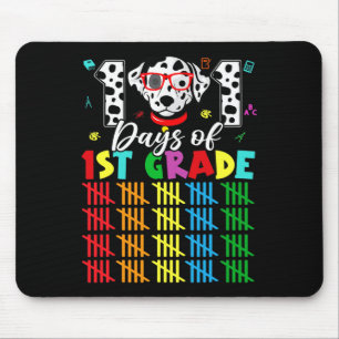Tapis De Souris Joyeux 101 Jours École 1ère année Chien 100 Jours