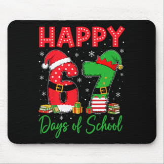 Tapis De Souris Joyeux 67 Jours D'école Six Sept 67 Noël San