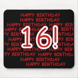 Tapis De Souris Joyeux anniversaire 16