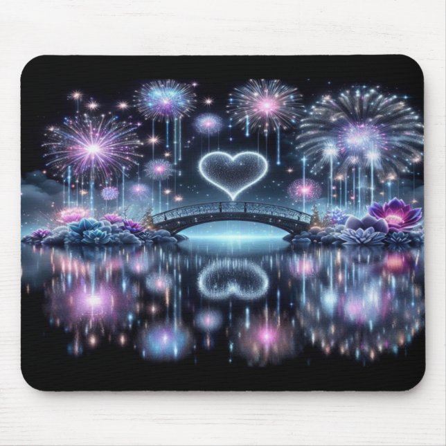 Tapis De Souris Joyeux Anniversaire Amérique (Devant)