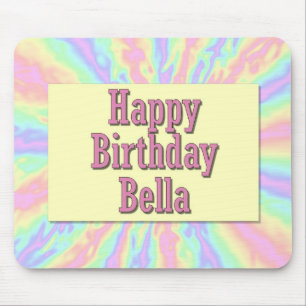 Tapis De Souris Joyeux anniversaire Bella
