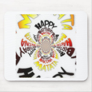 Tapis De Souris Joyeux anniversaire Bonne journée