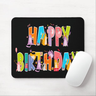 Tapis De Souris Joyeux anniversaire Funny Amoureux des chats Anniv
