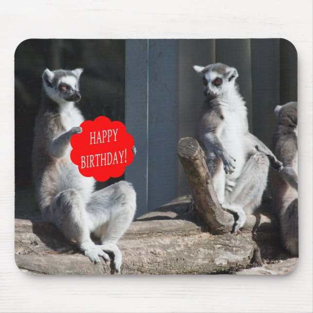 Tapis De Souris Joyeux anniversaire Katta (Devant)