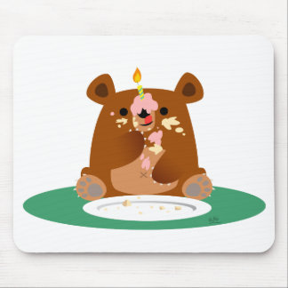 Tapis De Souris Joyeux anniversaire, peu d'ours ! !