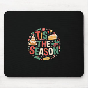 Tapis De Souris Joyeux Arbre de Noël - C'est la Saison