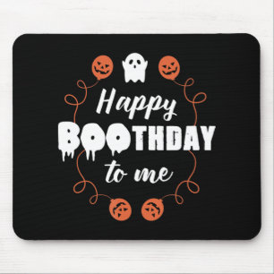 Tapis De Souris Joyeux Boothday To Me Fun Halloween Anniversaire