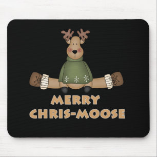 Tapis De Souris Joyeux Chris-Moose