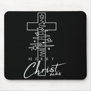 Tapis De Souris Joyeux Christ Mas chrétien Noël Jésus-Christm