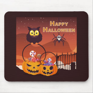 Tapis De Souris Joyeux Halloween