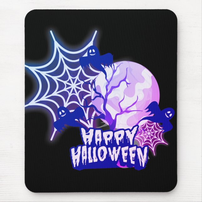 Tapis De Souris Joyeux Halloween (Devant)